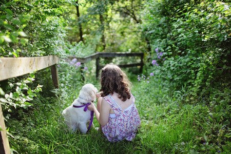 Tener un perro en casa y mantener una relación cercana a él es beneficioso para tus hijos