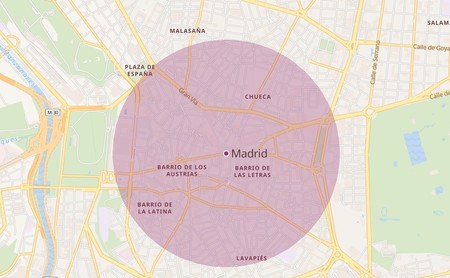 Esta web te muestra cuánto es un kilómetro alrededor de tu casa con un solo clic
