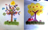 Arbolitos de colores: preciosas camisetas y mucho más