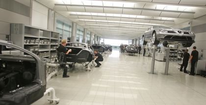 Las tripas del SLR McLaren 722