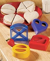 Bocadillos de distintas formas para los niños