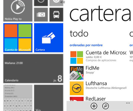 Así es la cartera de Windows Phone: cupones, tarjetas, pagos