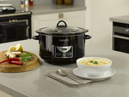 La olla de cocción lenta Crock-Pot SCCPRC507B-050 de 4,7 litros de capacidad cuesta sólo 36,80 euros en Amazon