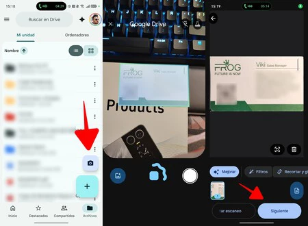 Escanear Documentos Google Drive