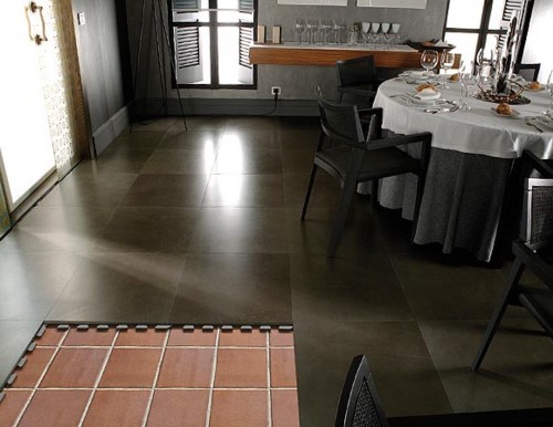 Cli ker de porcelanosa grupo, suelo de fácil montaje en seco