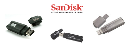 Sandisk Cruzer, memorias flash con cifrado de datos