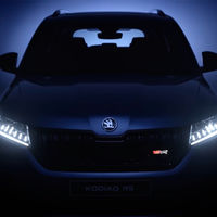 El Škoda Kodiaq RS muestra más armas en este vídeo teaser: instrumentación digital y mucha deportividad