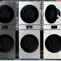Con dos tambores, pantalla y cerebro con IA, Samsung tiene la lavasecadora que ofrece más control y ocupa menos espacio