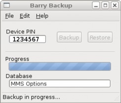 barry, BlackBerry en Linux