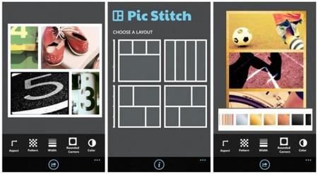 Pic Stitch, crea interesantes montajes con diversas imágenes en tu Windows Phone 8
