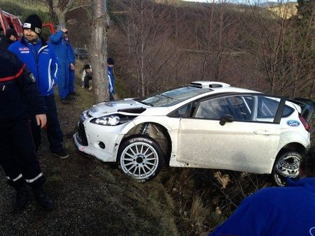 Jari-Matti Latvala y Sébastien Loeb sufren percances en sus primeros test