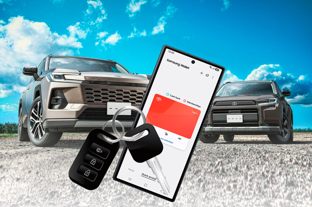 Olvidarte las llaves del coche en casa será cosa del pasado: sólo vas a necesitar tu Galaxy para abrir o arrancar tu Toyota