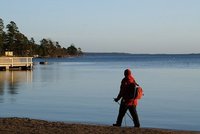 De marcha nórdica en Finlandia