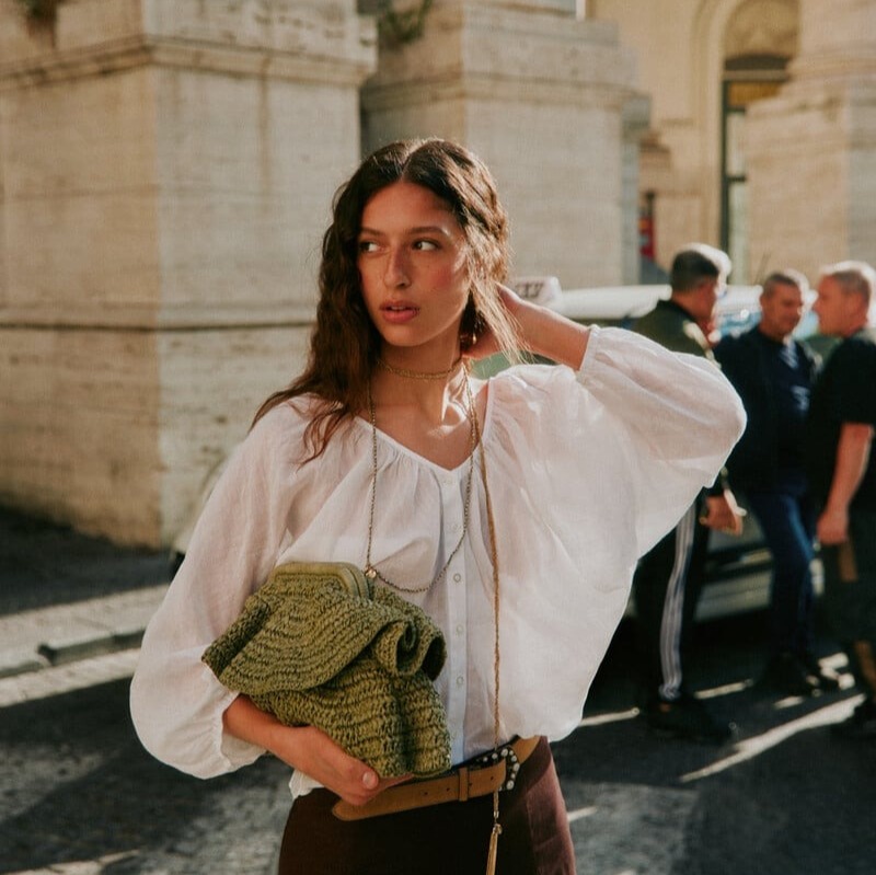 Caroline. Blusa manga larga. Hoss Intropia