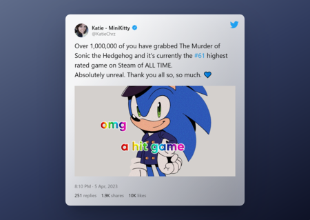 Tweet By Katie Minikitty