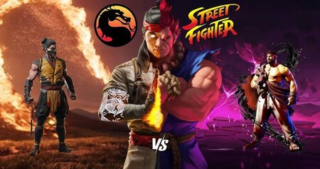 Colaboracion Street Fighter Mortal Kombat