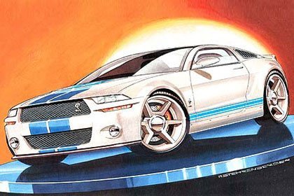 2010 Ford Mustang según Auto Motor Und Sport