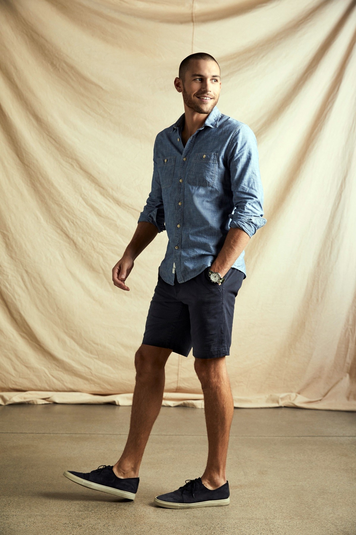 Nueve combinaciones con bermudas para no cansarte de ellas en todo el ...