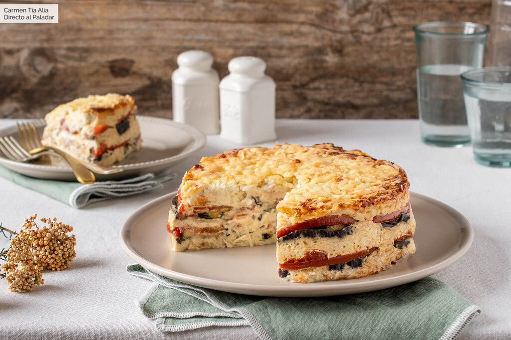 El pastel que cocinas una vez y disfrutas toda la semana: una fusión irresistible de verduras y queso 