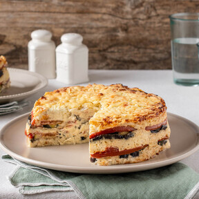 El pastel que cocinas una vez y disfrutas toda la semana: una fusión irresistible de verduras y queso 