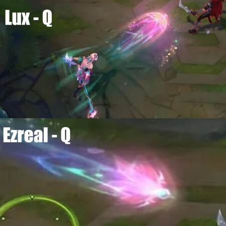 Lux Y Ezreal