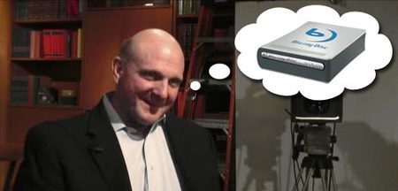 Steve Ballmer habla sobre accesorios de Blu-ray para Xbox 360