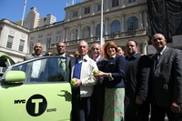Nueva York tendrá también taxis color verde manzana