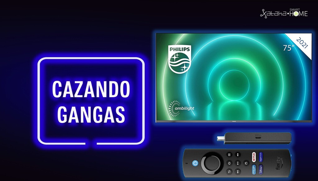 Este espectacular Philips Smart TV de 75