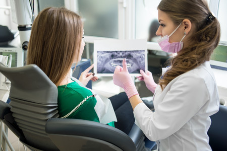 radiografía dental