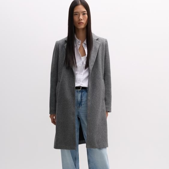 Abrigo básico paño

