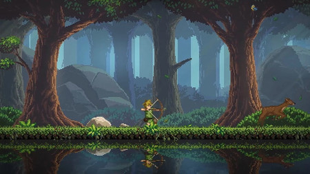 Faeland retoma la esencia del segundo Zelda de NES con un exquisito toque de pixelart