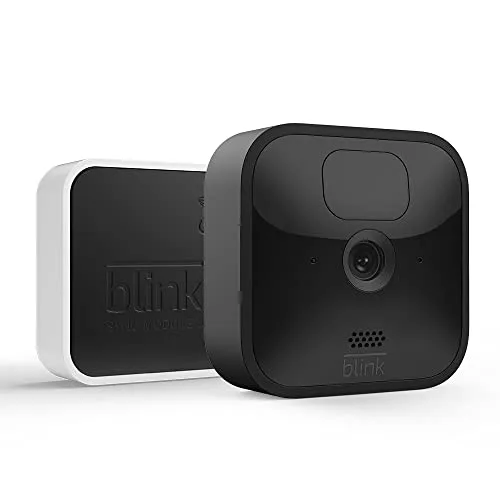 Blink Outdoor | Cámara de seguridad HD inalámbrica y resistente a la intemperie, con 2 años de autonomía, detección de movimiento, compatible con Alexa | 1 cámara