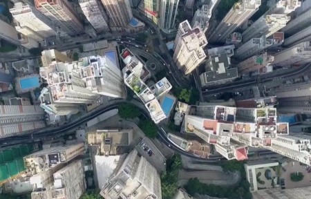 La espectacular estampa que nos deja Hong Kong a vista de drone