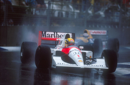 Ayrton Senna Rain