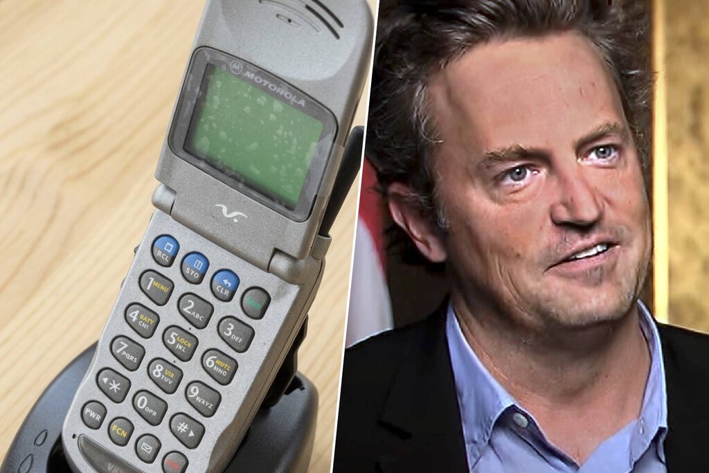 Sale a subasta un Motorola del año 2000 que perteneció a Matthew Perry, el querido Chandler de ‘Friends’