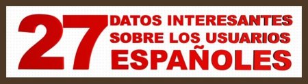 27 datos sobre los internautas españoles
