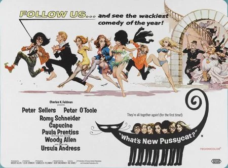 Woody Allen: '¿Qué tal, pussycat?', amargo debut cinematográfico