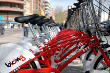 "Bicing" en Barcelona