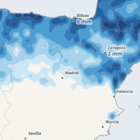 Hoy va a llover en Castellón y eso no tiene nada de raro. Lo raro es todo lo demás que AEMET observa en el Mediterráneo