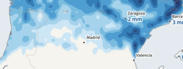 Today it is going to rain in Castellón and there is nothing strange about that. The strange thing is everything else that AEMET observes in the Mediterranean