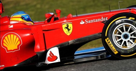 El Ferrari F2012 parece calentar rápido los neumáticos