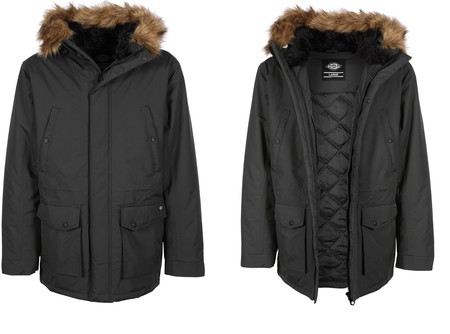 Winter is coming: parka para hombre Dickies Curtis en color negro por 51,99 euros en Amazon con envío gratis