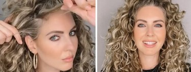 Cómo hacer un semirecogido con volumen para pelo rizado de forma fácil y paso a paso