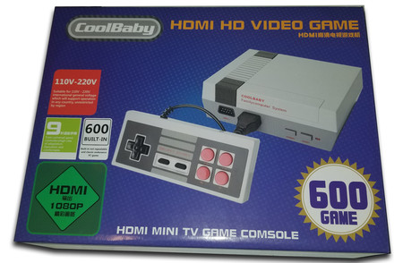 Oferta Black Friday en Tomtop: consola tipo NES mini, con HDMI y 600 juegos, por 24,93 euros