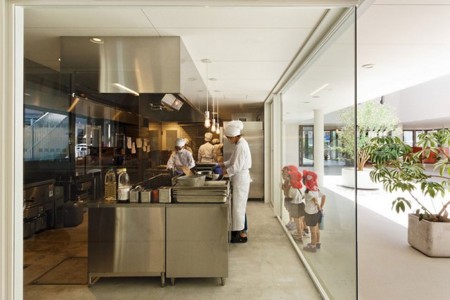 Preschool Collects Rainwater Puddles Kids Play Dai Ichi Yochien Hibino Sekkei 9