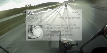 Nuviz Ride HUD, unas Google Glass para motoristas 