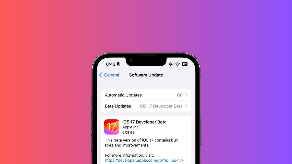 La beta 3 de iOS 17 va increíble en mi iPhone, muchísimo más estable incluso que iOS 16