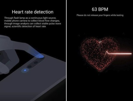 La app Salud de Xiaomi puede detectar el ritmo cardíaco usando la cámara y el flash de tu teléfono