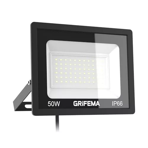 GRIFEMA Focos LED exterior 50W, 5500LM