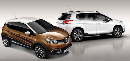 Peugeot 2008 y Renault Captur